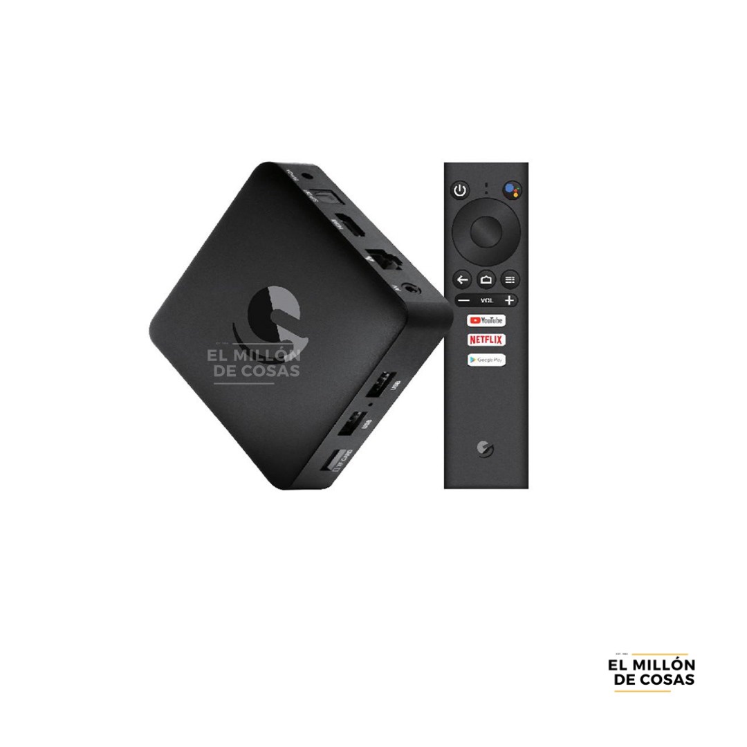 Caja receptora Smart Tv Box Android 4K UHD – El Millón de Cosas